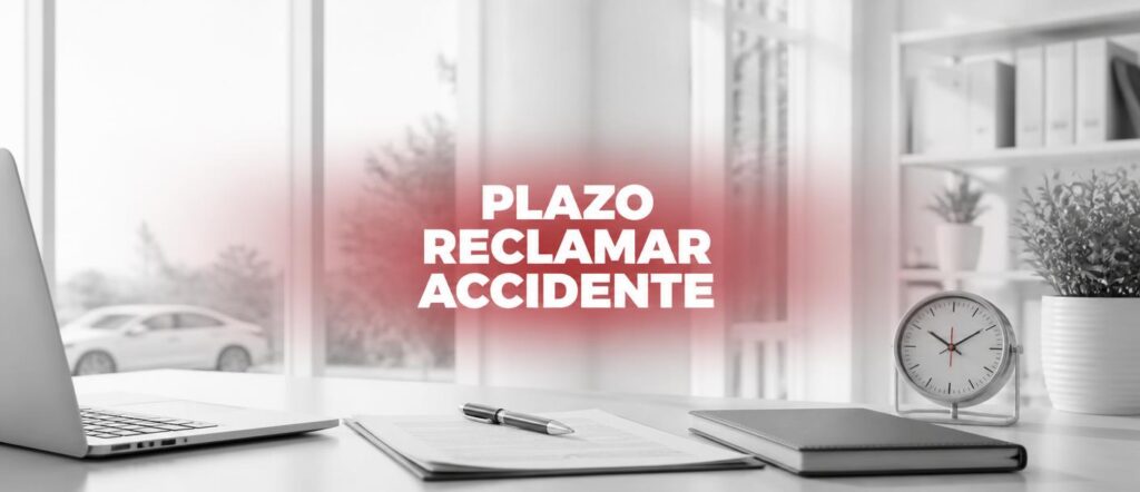 plazo reclamar accidente tráfico