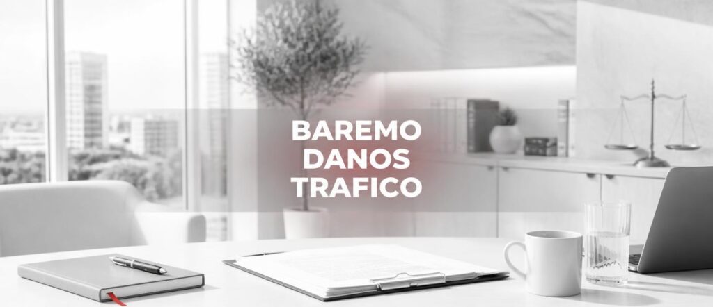 cálculo indemnización lesiones accidente