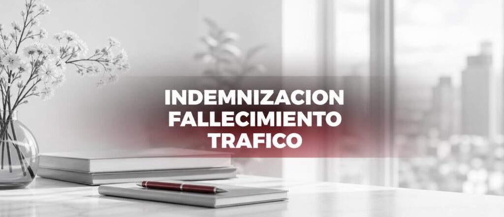 indemnización fallecimiento accidente tráfico